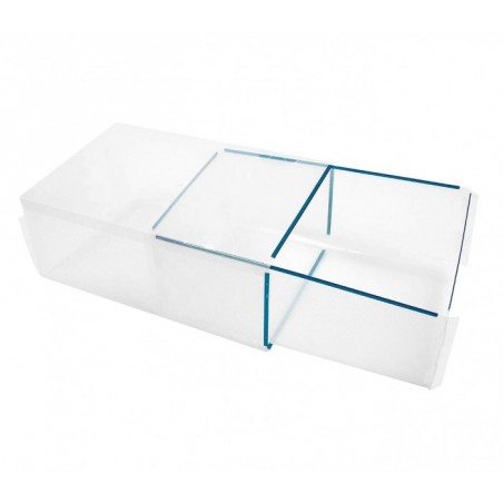 14917 Ensemble de 5 boîtes pour organiser les chaussures avec bords métalliques empilables