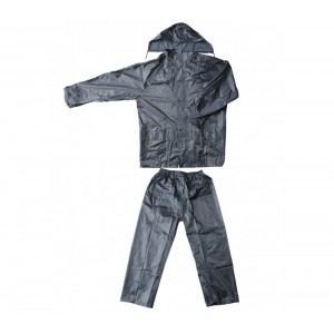 EF016 Ensemble complet pour la pluie veste et pantalon imperméable en nylon résistant