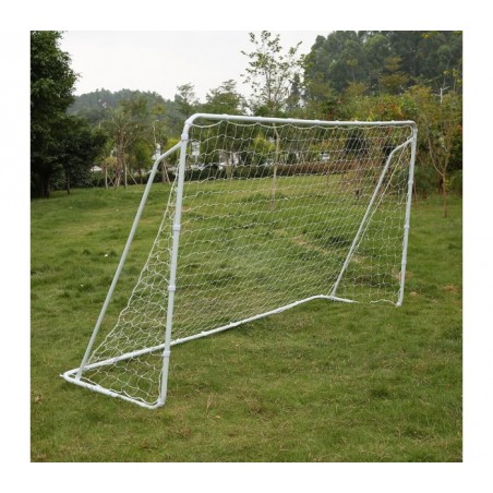 Ensemble de 2 filets de football de 2,5 x 2,4 mètres en polyéthylène résistant