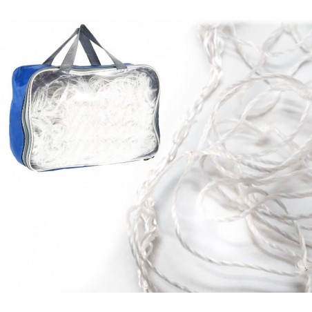 Ensemble de 2 filets de football de 2,5 x 2,4 mètres en polyéthylène résistant