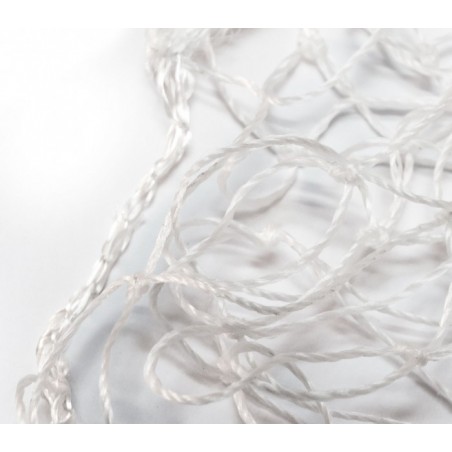 Ensemble de 2 filets de football de 2,5 x 2,4 mètres en polyéthylène résistant