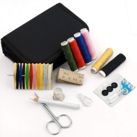 Set de couture de 26 pièces parfait pour les petits voyages