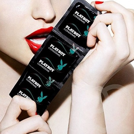 Pack 12 préservatif stimulation super /relief pour sensibilité maximale- PLAYBOY