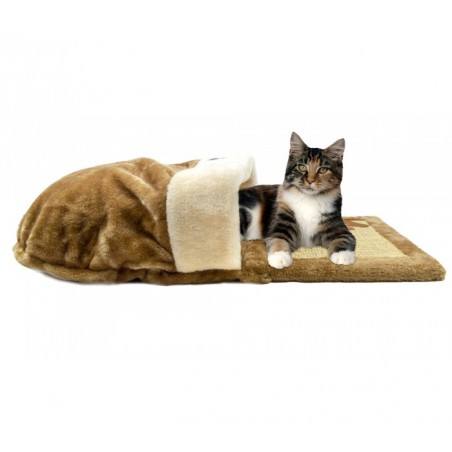 000050 Chausson géant NOBILITY avec planche à gratter et corde de jute 6x60cm