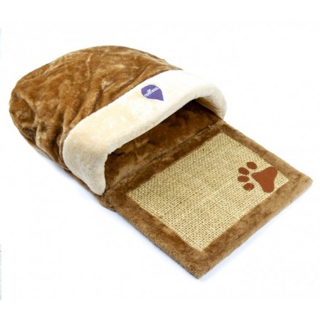 000050 Chausson géant NOBILITY avec planche à gratter et corde de jute 6x60cm