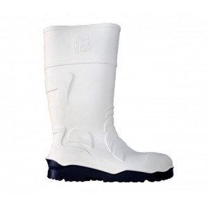 GENT O4 Botte haute imperméable Unisexe blanche LEWER...