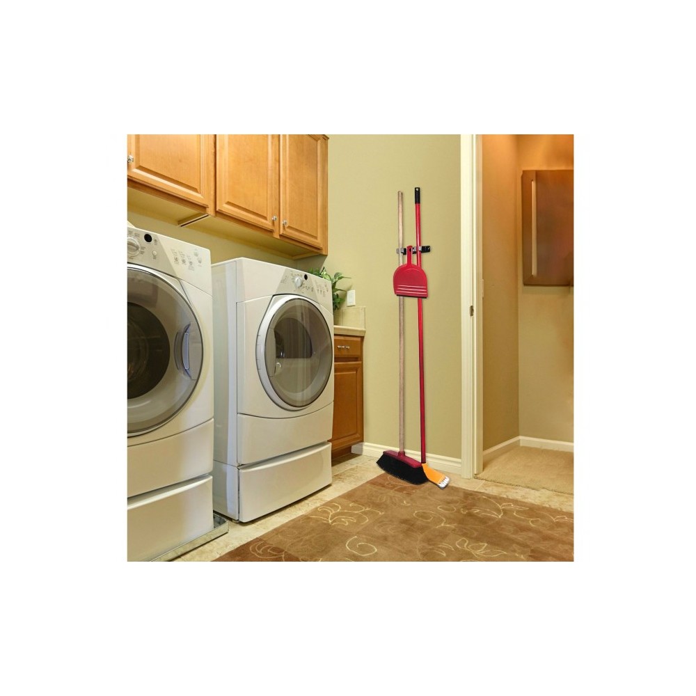 748166 Support mural accroche balais et pelles...