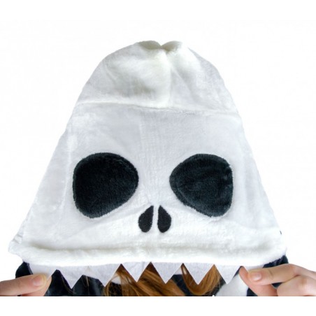 B1822 Pyjama Cosplay Unisexe SQUELETTE pour les enfants de 4 à 14 ans