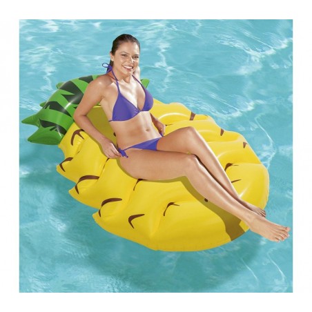 43159 Matelas gonflable géant en forme d'ANANAS BEST BEST WAY 174 x 96 cm