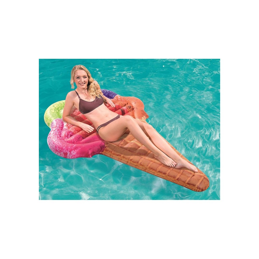 43183 Matelas géant gonflable de ICE CREAM CONE...