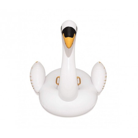 41120 Bouée gonflable géante en forme de cygne de luxe BESTWAY 169 x 169 cm