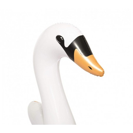 41120 Bouée gonflable géante en forme de cygne de luxe BESTWAY 169 x 169 cm