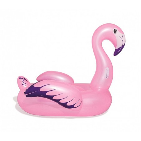 41119 Bouée gonflable géante Flamant rose de luxe BESTWAY de 173 x 170 cm