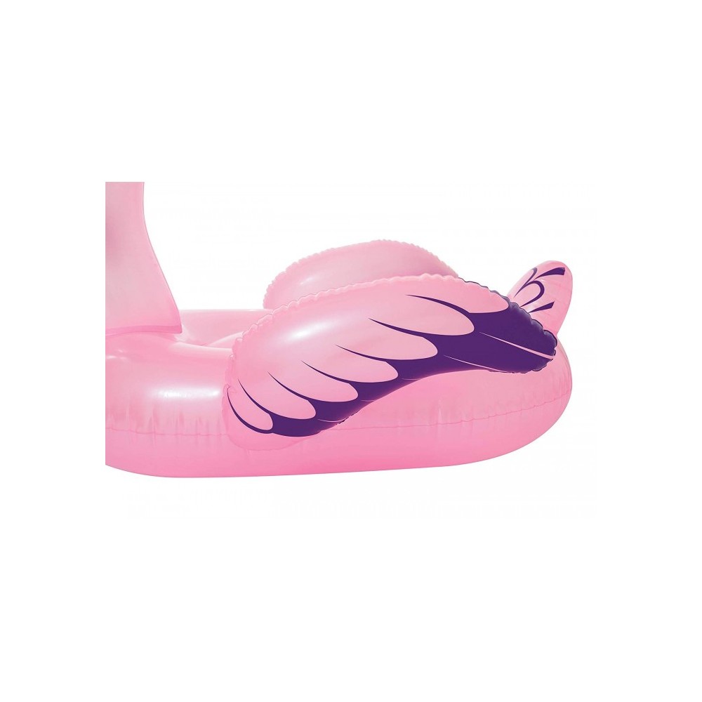 41119 Bouée gonflable géante Flamant rose de...