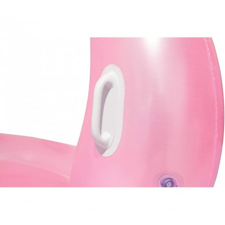 41119 Bouée gonflable géante Flamant rose de luxe BESTWAY de 173 x 170 cm