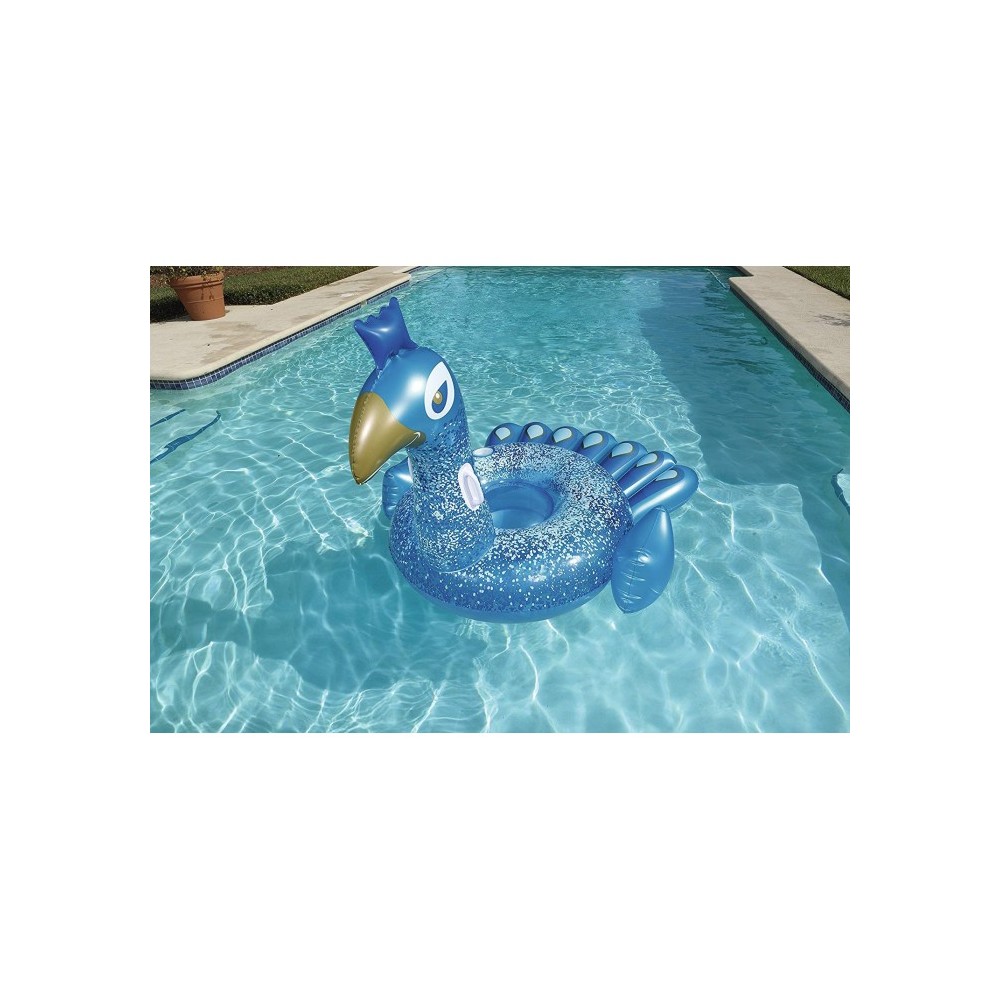 41101 Bouée gonflable géante en forme de Paon...