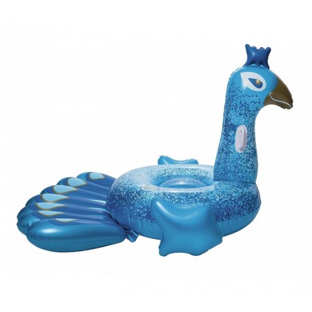 41101 Bouée gonflable géante en forme de Paon royal BESTWAY 198 x 164 cm