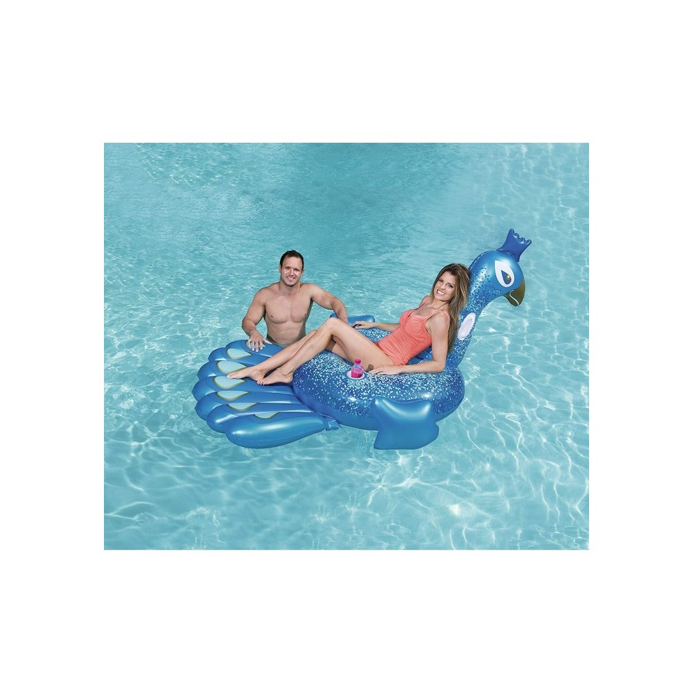 41101 Bouée gonflable géante en forme de Paon...