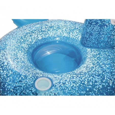 41101 Bouée gonflable géante en forme de Paon royal BESTWAY 198 x 164 cm