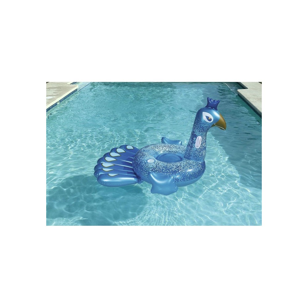 41101 Bouée gonflable géante en forme de Paon...