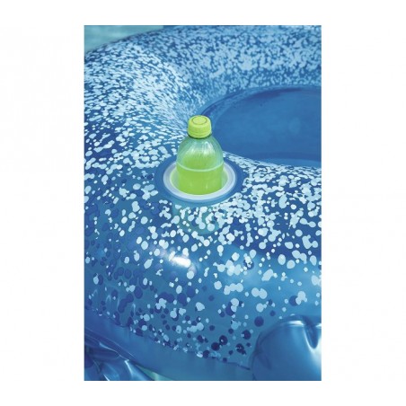 41101 Bouée gonflable géante en forme de Paon royal BESTWAY 198 x 164 cm