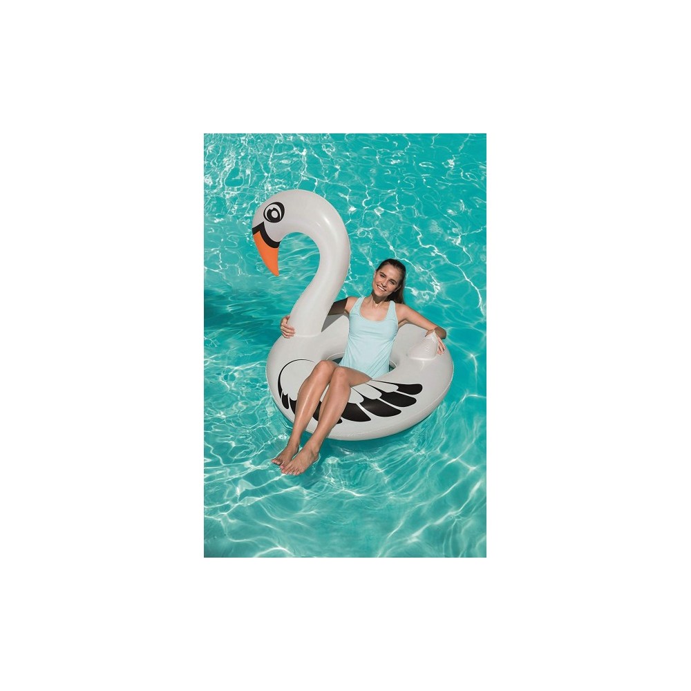 36124 Bouée gonflable géante en forme de cygne...
