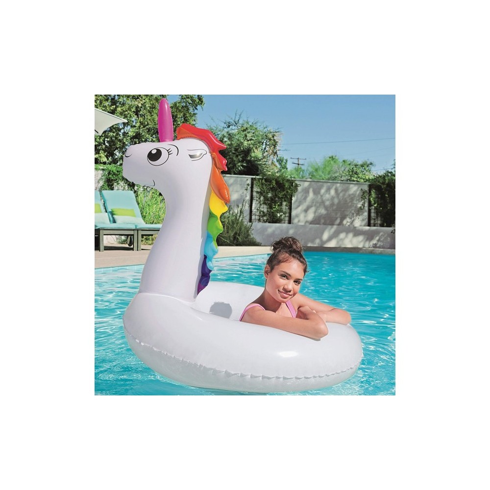 36123 Bouée gonflable en forme de Licorne...