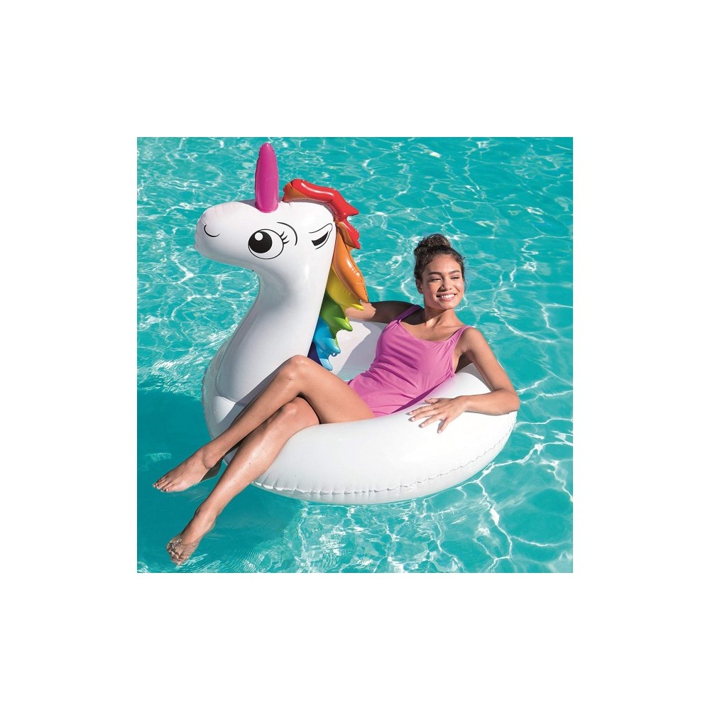 36123 Bouée gonflable en forme de Licorne...