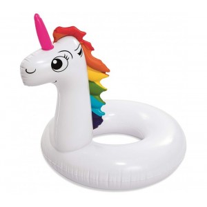 36123 Bouée gonflable en forme de Licorne BESTWAY pour...