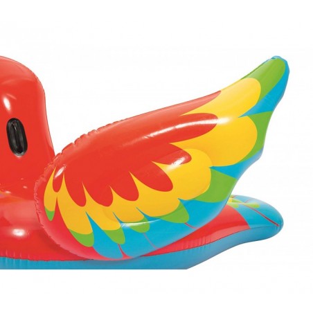 41127 Bouée géante gonflable en forme de perroquet  BESTWAY 230 x 180 cm
