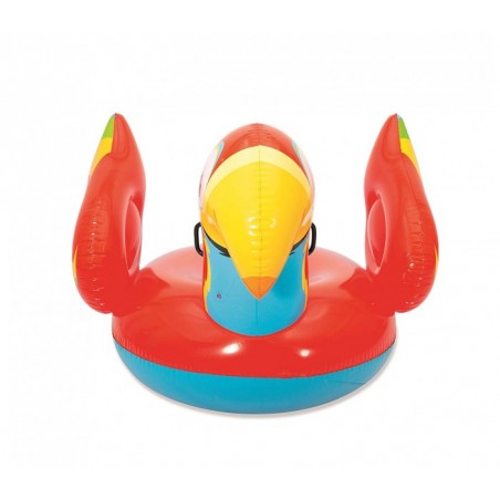 41127 Bouée géante gonflable en forme de perroquet  BESTWAY 230 x 180 cm