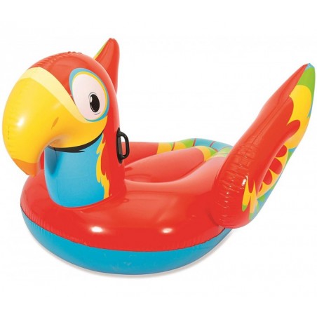 41127 Bouée géante gonflable en forme de perroquet  BESTWAY 230 x 180 cm