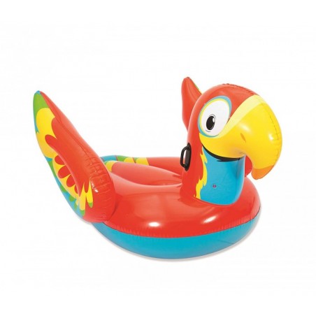 41127 Bouée géante gonflable en forme de perroquet  BESTWAY 230 x 180 cm