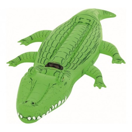 41010 Bouée géante gonflable en forme de crocodile  BESTWAY 167x89 cm