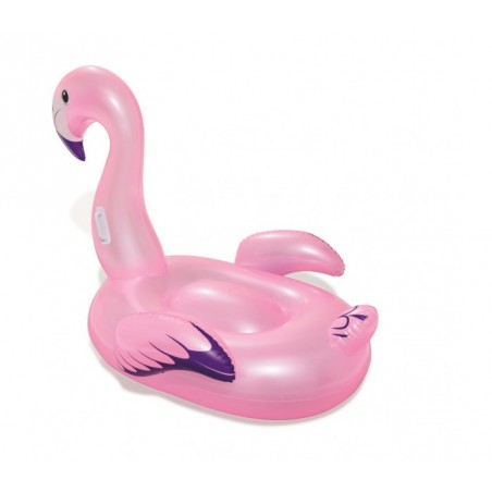 41122 Bouée géante gonflable en forme de flamant BESTWAY 127 x 127 cm