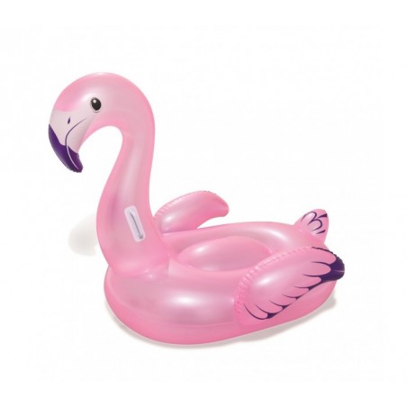 41122 Bouée géante gonflable en forme de flamant BESTWAY 127 x 127 cm