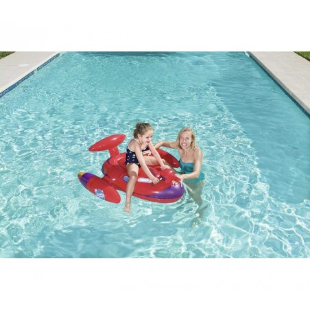 41100 Bouée géante gonflable en forme de vaisseau spatial BESTWAY 109 x 89 cm