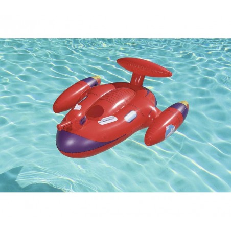 41100 Bouée géante gonflable en forme de vaisseau spatial BESTWAY 109 x 89 cm