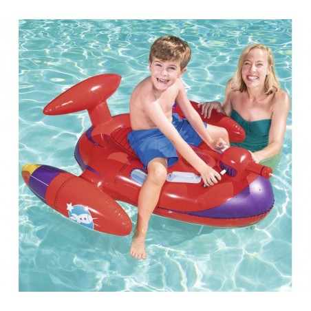 41100 Bouée géante gonflable en forme de vaisseau spatial BESTWAY 109 x 89 cm