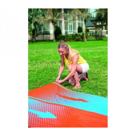 52264 Double tapis de glisse a eau gonflable avec spray H2OGO1 3 ans et plus 549 cm