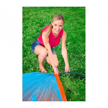 52271 Triple tapis de glisse a eau gonflable avec spray H2OGO1 3 ans 549 cm