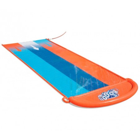 52271 Triple tapis de glisse a eau gonflable avec spray H2OGO1 3 ans 549 cm