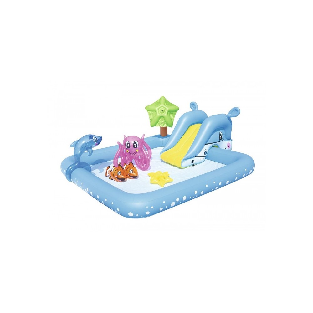 53052 Play center BESTWAY aquarium avec pulvérisateur d'eau 239x206x86 animaux