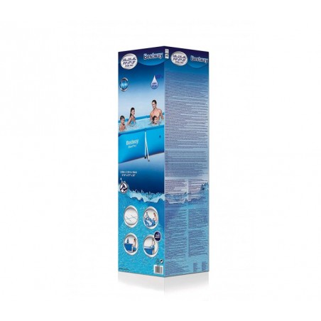 56405 Piscine BESTWAY steel pro fame rectangulaire 400x211x81 cm 5.700 lt.