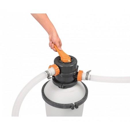 58515 Pompe de filtration à sable BESTWAY pour la piscine flowclear 2.006 l / h