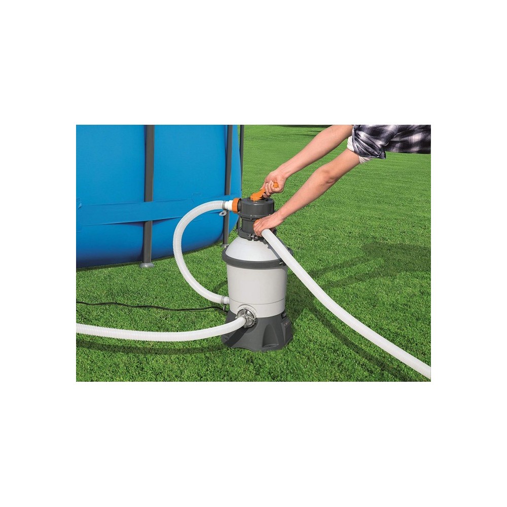 58515 Pompe de filtration à sable BESTWAY pour...
