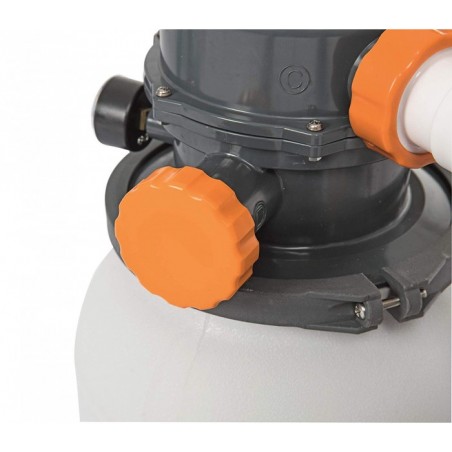 58495 Pompe de filtration à sable BESTWAY pour piscine flowclear 3,785 l / h