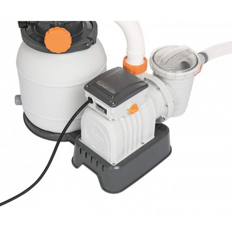58495 Pompe de filtration à sable BESTWAY pour piscine flowclear 3,785 l / h