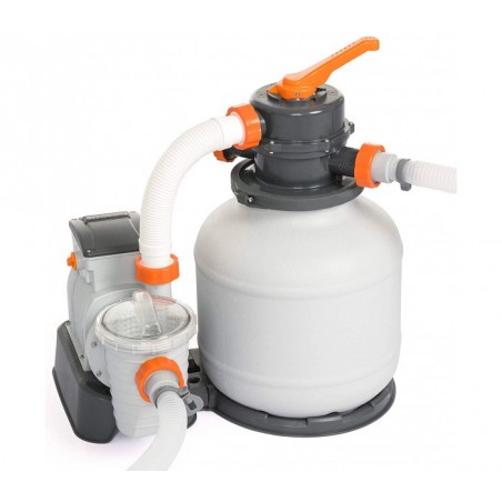 58495 Pompe de filtration à sable BESTWAY pour piscine flowclear 3,785 l / h