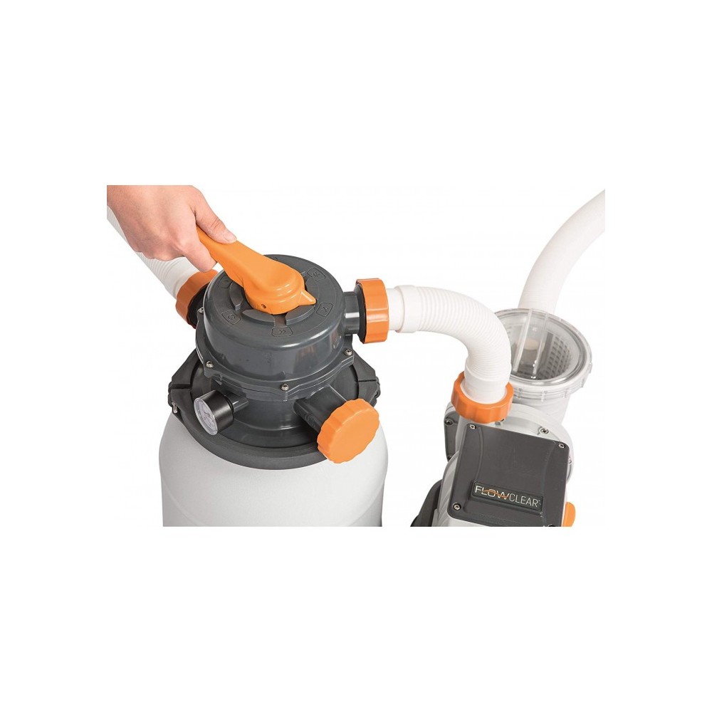 58497 Pompe de filtration à sable BESTWAY pour...